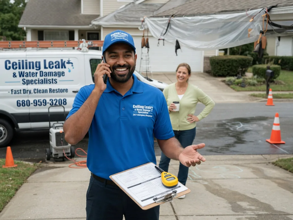 Ceiling Leak Cleanup Duck Creek Village, UT FAQs